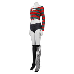 A Nightmare On Elm Street Freddy Krueger Cosplay Kostüm Halloween Karneval Outfits