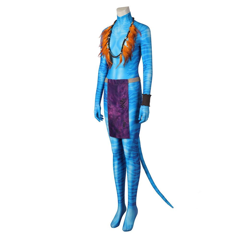 Avatar: The Way of Water Neytiri Jumpsuit Cosplay Halloween Karneval Outfits