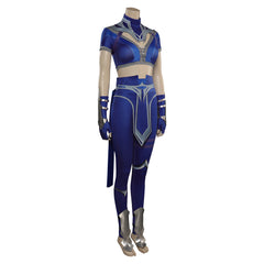 Spiel Kitana Mortal Kombat MK Cosplay Kostüm Halloween Karneval Outfits