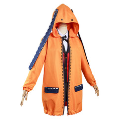 Kakegurui Compulsive Gambler Yomoduki Runa Kostüm Cosplay Hoodie Jacke Hooded Jacke mit Kaputze