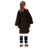 Kinder Kimetsu no Yaiba Kamado Nezuko Cosplay Kostüm Kimono Halloween Karneval Kostüm Set
