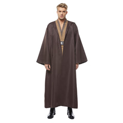 Jedi Kenobi TUNIC Cosplay Kostüm Braun