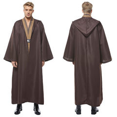 Jedi Kenobi TUNIC Cosplay Kostüm Braun