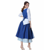 Film Die Schöne und das Biest Beauty and the Beast Belle Emma Watson Kleid Dienstmädchen Cosplay Kostüm