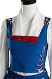2017 Film Die Schöne und das Biest Beauty and the Beast Belle Emma Watson Kleid Dienstmädchen Cosplay Kostüm - cosplaycartde