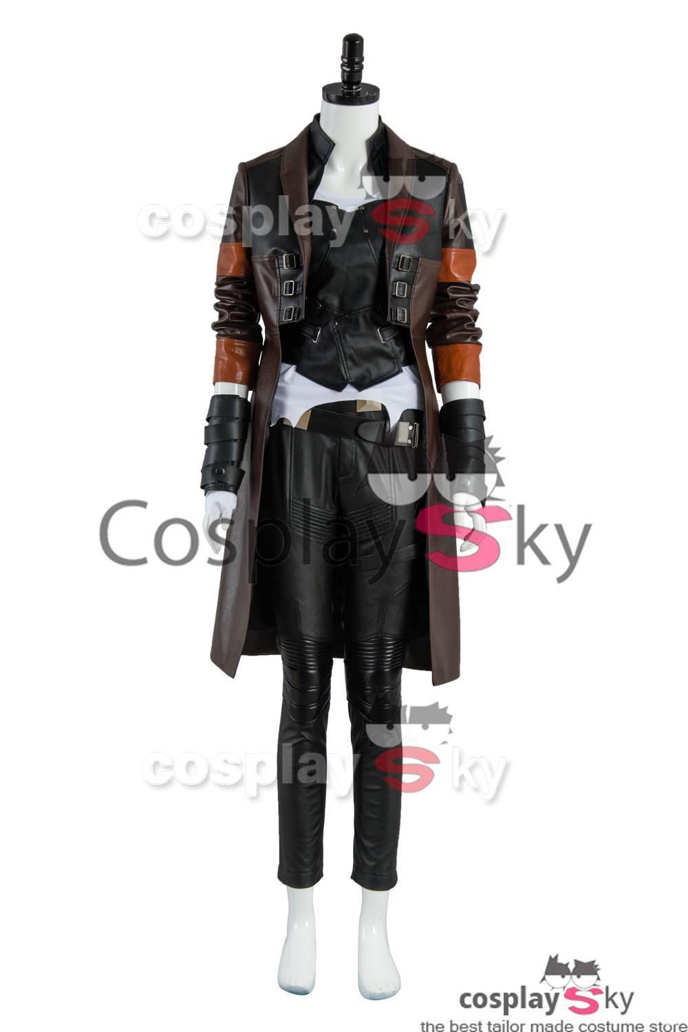 Guardians of the Galaxy 2 Gamora Uniform Cosplay Kostüm - cosplaycartde