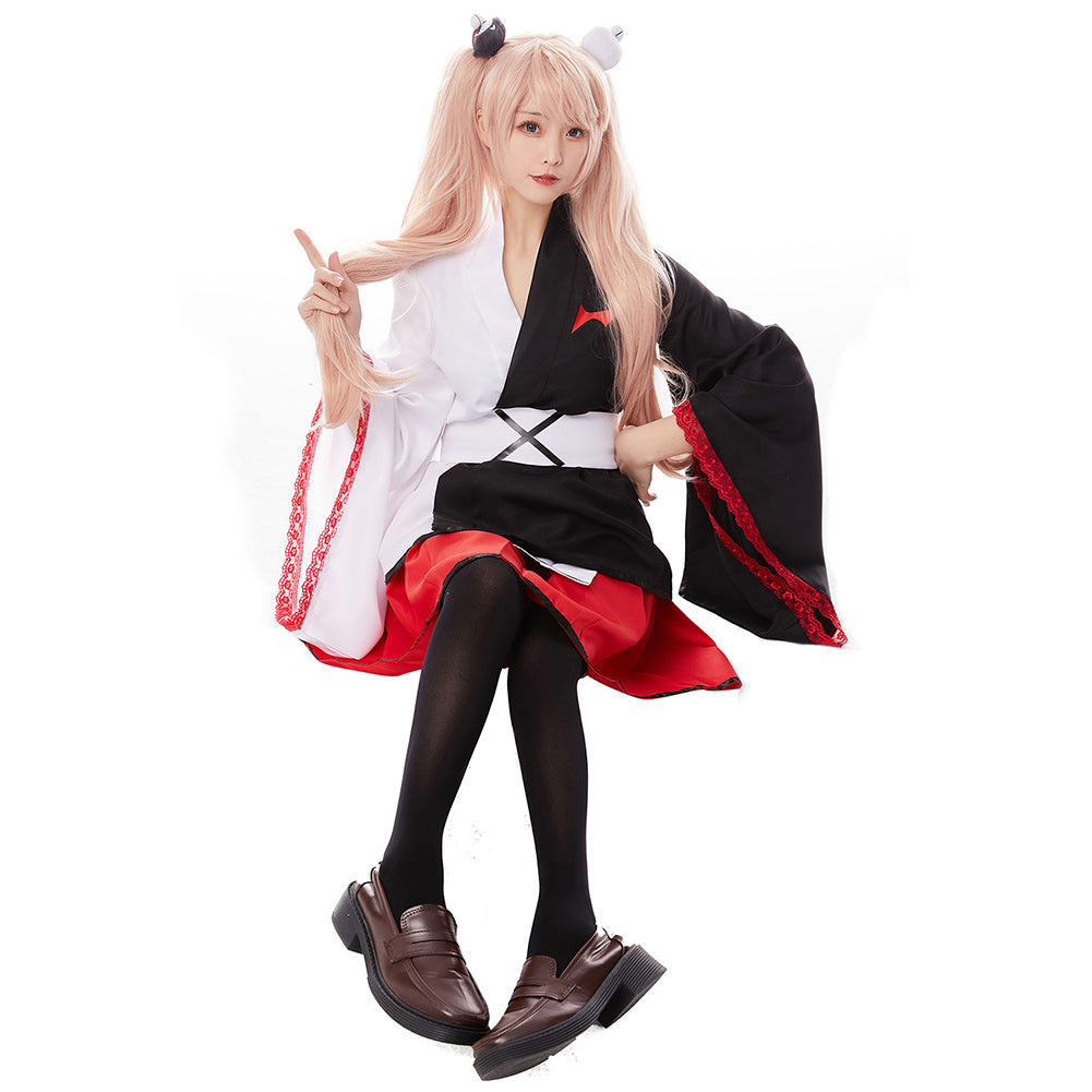 Danganronpa Monokuma Cosplay Kostüm Monokuma Kimono Halloween Karneval Kostüm