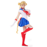 Sailor Moon Tsukino Usagi Uniform Cosplay Kostüm Halloween Karneval Kostüm