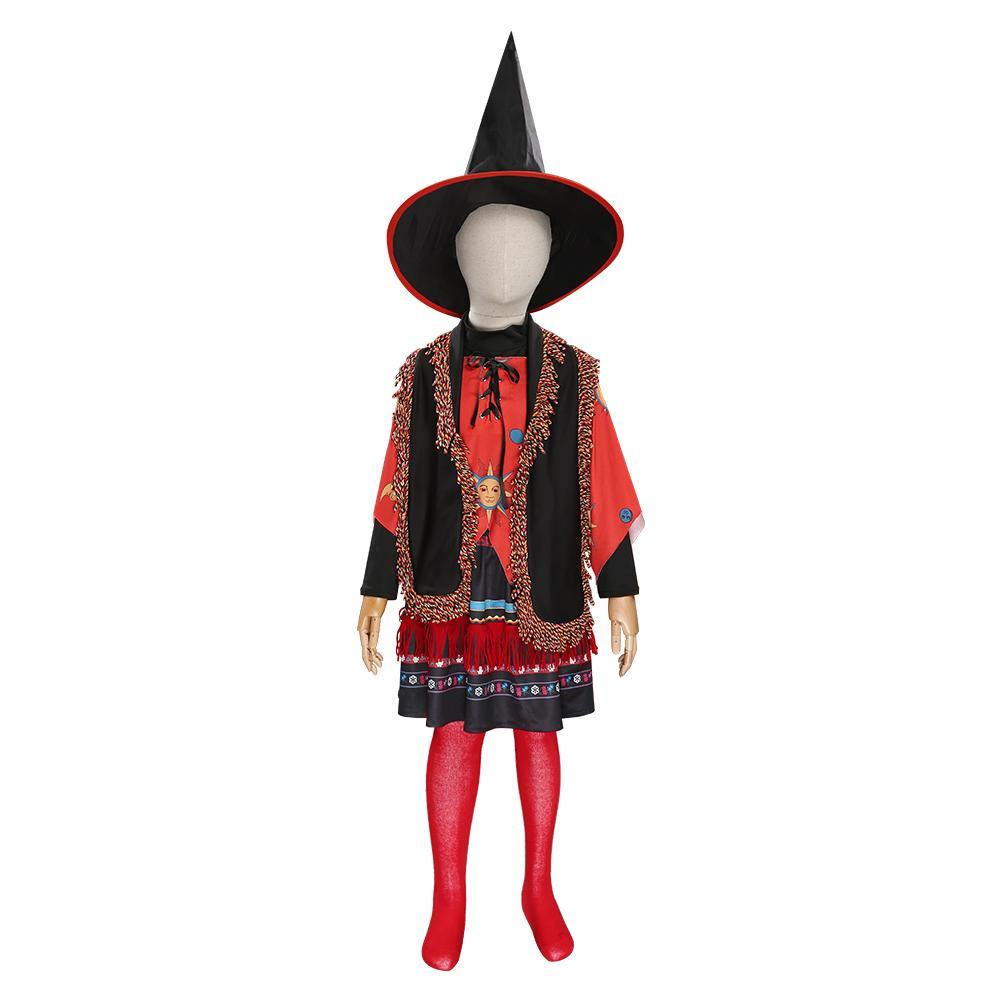 Hocus Pocus Dani Dennison Kinder Kostüm Mädchen Halloween Karneval Kostüm Set - cosplaycartde