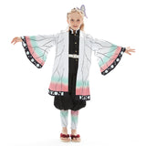Kinder Shinobu Kocho Kostüm Demon Slayer: Kimetsu no Yaiba Cosplay Kostüm für Kinder