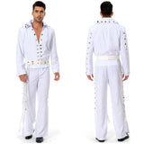 Elvis 2022 Elvis Aron Presley Cosplay Kostüm Outfits Halloween Karneval Anzug