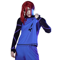 BLUE LOCK Cosplay Chigiri Hyoma Uniform Halloween Karneval Outfits