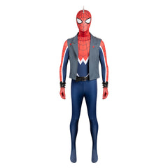 Spider-Man: Across The Spider-Verse Spider Punk Overall Kostüm Cosplay Halloween Karneval Jumpsuit