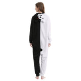 Danganronpa Monokuma Schlafanzug Pajama Erwachsene Sleepwear Pyjamas für Alltag