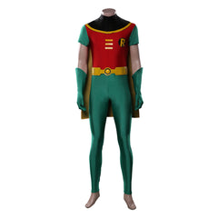 Teen Titans Robin Cosplay Kostüm Jumpsuit Halloween Karneval Outfits