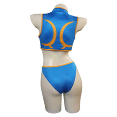 Street Fighter 5 Chun-Li Cosplay Damen Bademode Halloween Karneval Party Anzug