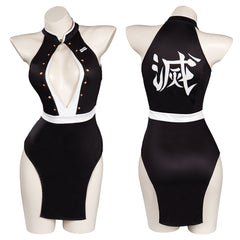 Demon Slayer Tengen Uzui Bademode Damen Sommer Originell einteiliger Badeanzug