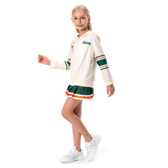 Kinder Stranger Things 4 Chrissy Cosplay Hawkins High School Outfits Halloween Karneval Jacke