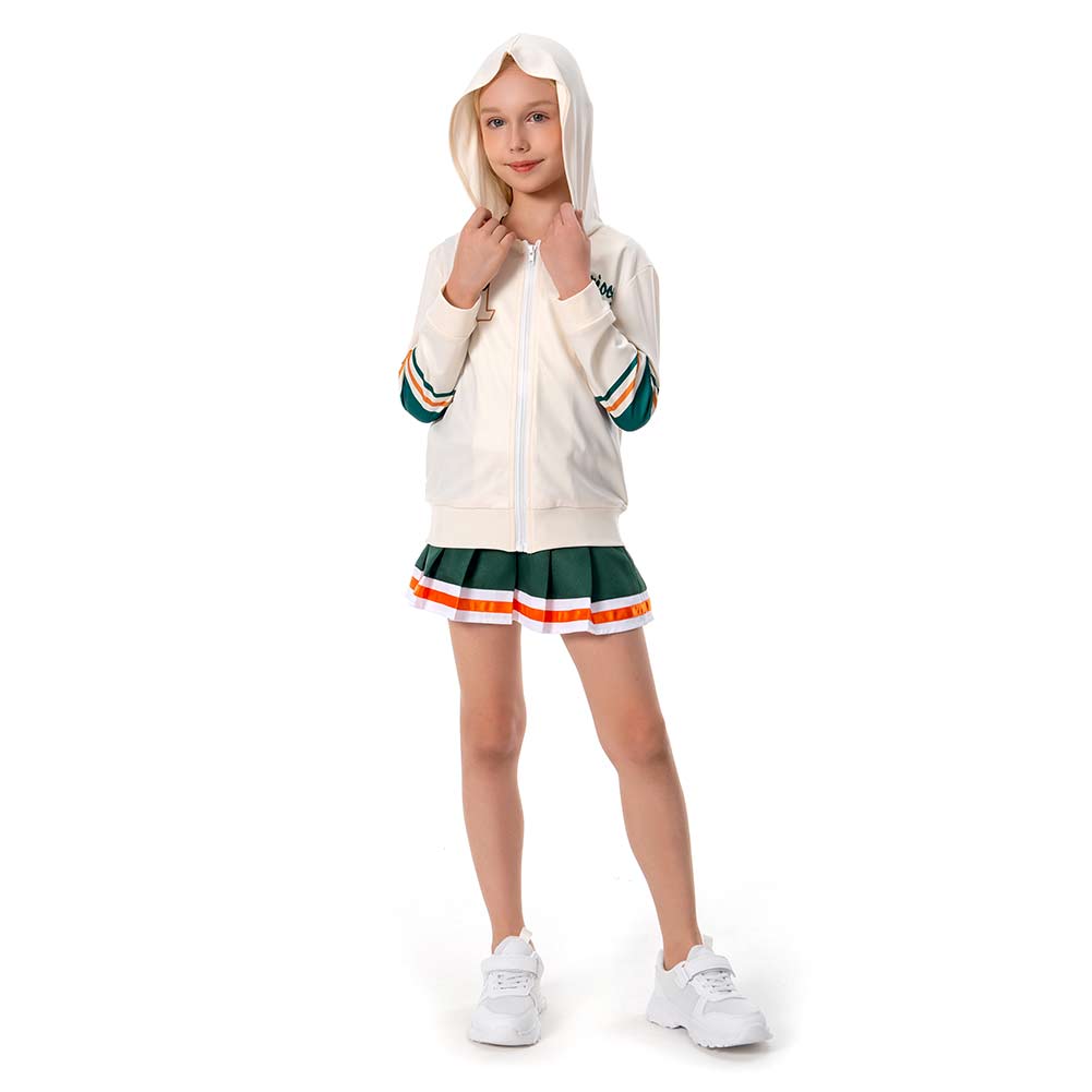 Kinder Stranger Things 4 Chrissy Cosplay Hawkins High School Outfits Halloween Karneval Jacke