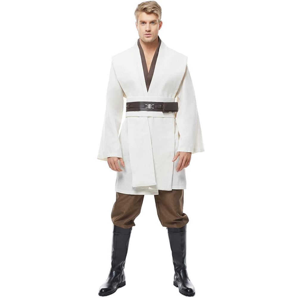 Star Wars Kenobi Jedi TUNIC Cosplay Kostüm Tunika Set