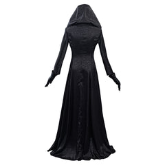 Resident Evil Village Hexe Witch Bela Dimitrescu Schwarz Kleid Cosplay Kostüm Vampire Kleid