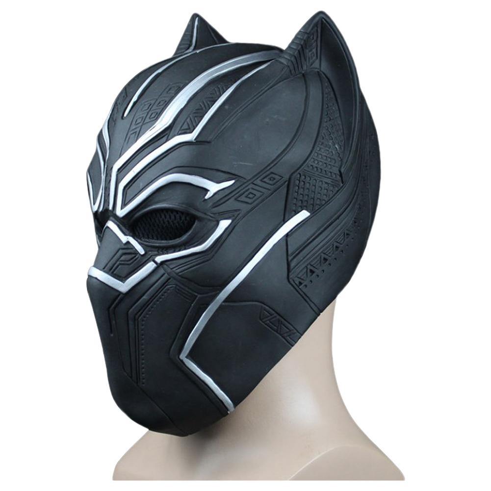 Marvel 2018 Black Panther T'Challa Kopfbedeckung Cosplay Requisite - cosplaycartde