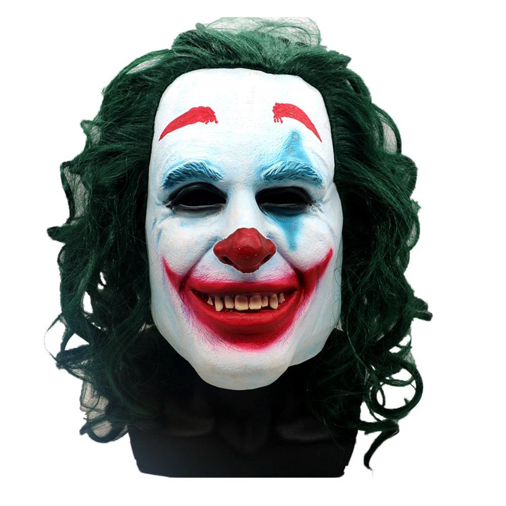 Batman Joker Dark knight Crown Maske Kopfbedeckung Cosplay Requsite Grün - cosplaycartde