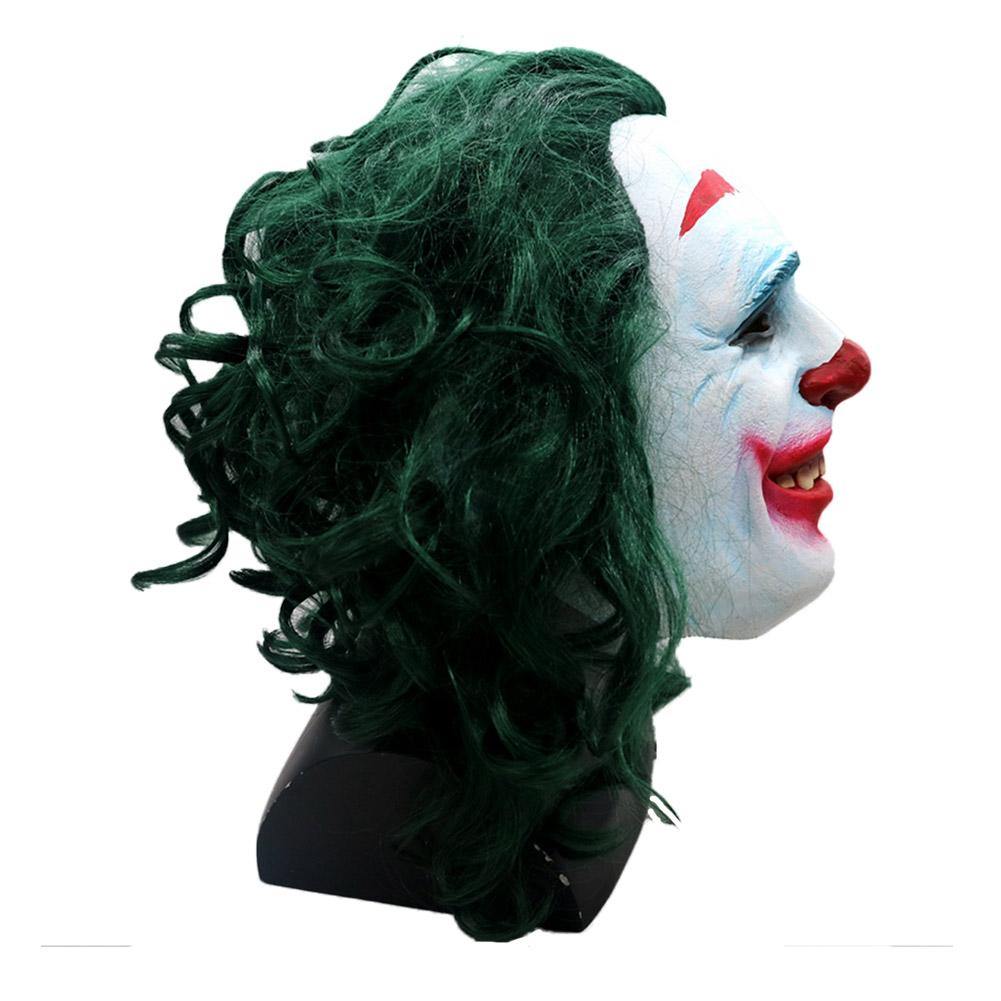 Batman Joker Dark knight Crown Maske Kopfbedeckung Cosplay Requsite Grün - cosplaycartde