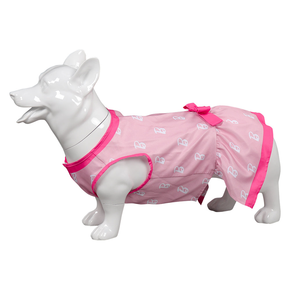 Barbie Film 2023 rosa Hunde Kleid Haustier Kleidung Halloween Karneval Outfits Cosplay Kostüm