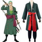 One Piece Roronoa Zoro Cosplay Kostüme Halloween Karneval Outfits
