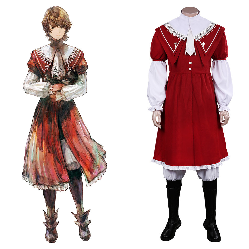Final Fantasy Joshua Rosfield Cosplay Kostüm Outfits Halloween Karneval Umhang