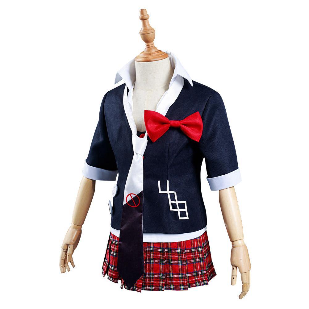 Kinder Danganronpa Junko Enoshima Cosplay Kostüm Uniform für Mädchen - cosplaycartde