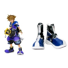 Kingdom Hearts II Sora Wisdom Form Cosplay Stiefel Schuhe