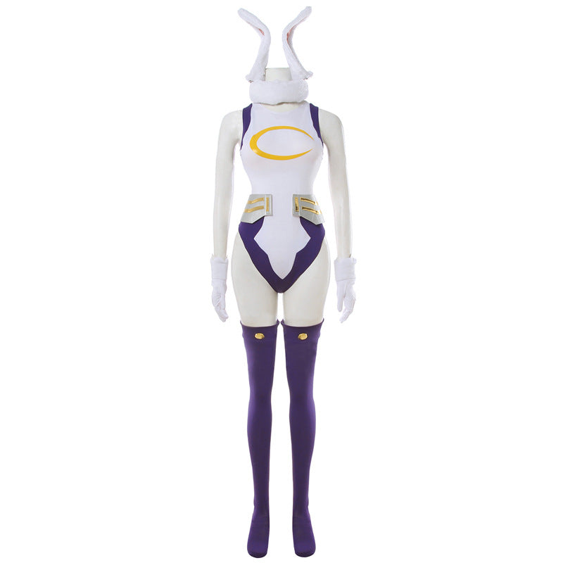 My hero Academic Cosplay Hase Jumpsuit da Coniglio Kostüm Miruko Cosplay Kostüm Jumpsuit
