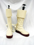 Macross Frontier Sheryl Nome Cosplay Stiefel Weiß