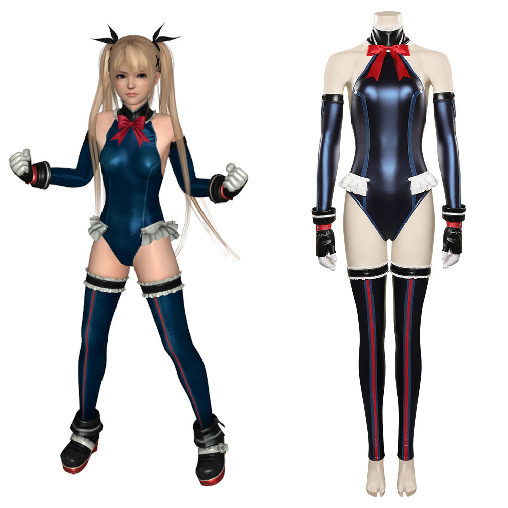 Dead or Alive Marie Rose Cosplay Kostüme Halloween Karneval Jumpsuit