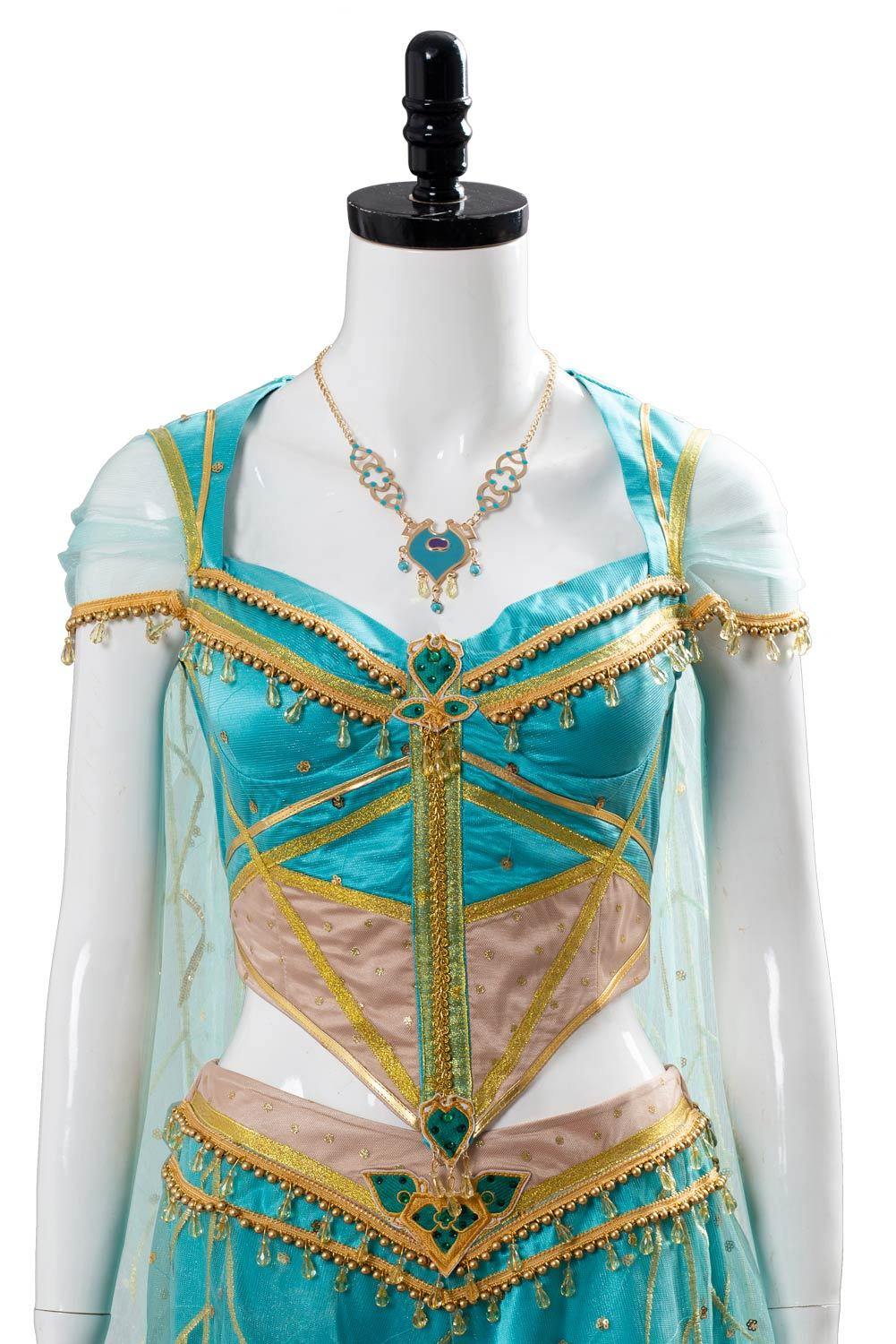 2019 Aladdin Princess Prinzessin Jasmine Cosplay Kostüm - cosplaycartde