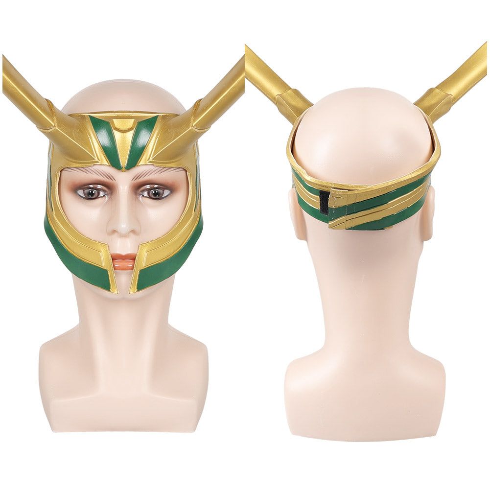 2023 Loki Helm Latex Maske Halloween Karneval Cosplay Requisite