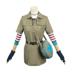 2023 Scott Pilgrim Hebt Ab Ramona Flowers grün Cosplay Outfits Halloween Karneval Kostüm