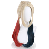 The Suicide Squad Harley Quinn Perücke Karneval Halloween Cosplay Perücke Langhaar
