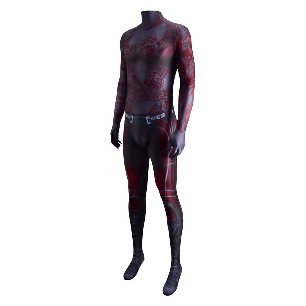 Guardians of the Galaxy the Destroyer Drax Overall Cosplay Jumpsuit Halloween Karneval Outfits