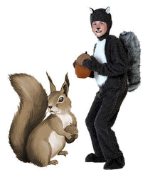 Kinder Kostüme Kinder Eichhörnchen Kostüm auch als Schlafanzug Tier Overall