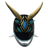 Genshin Impact Xiao Maske Cosplay EVA Kopfbedeckung Helm Halloween Party Requisite