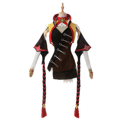 Genshin Impact Xinyan Cosplay Kostüm Kleid Halloween Karneval Outfits