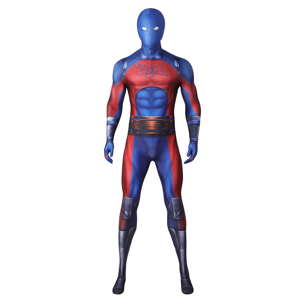Black Adam Atom Smasher Cosplay Kostüm Halloween Kanrveal Jumpsuit