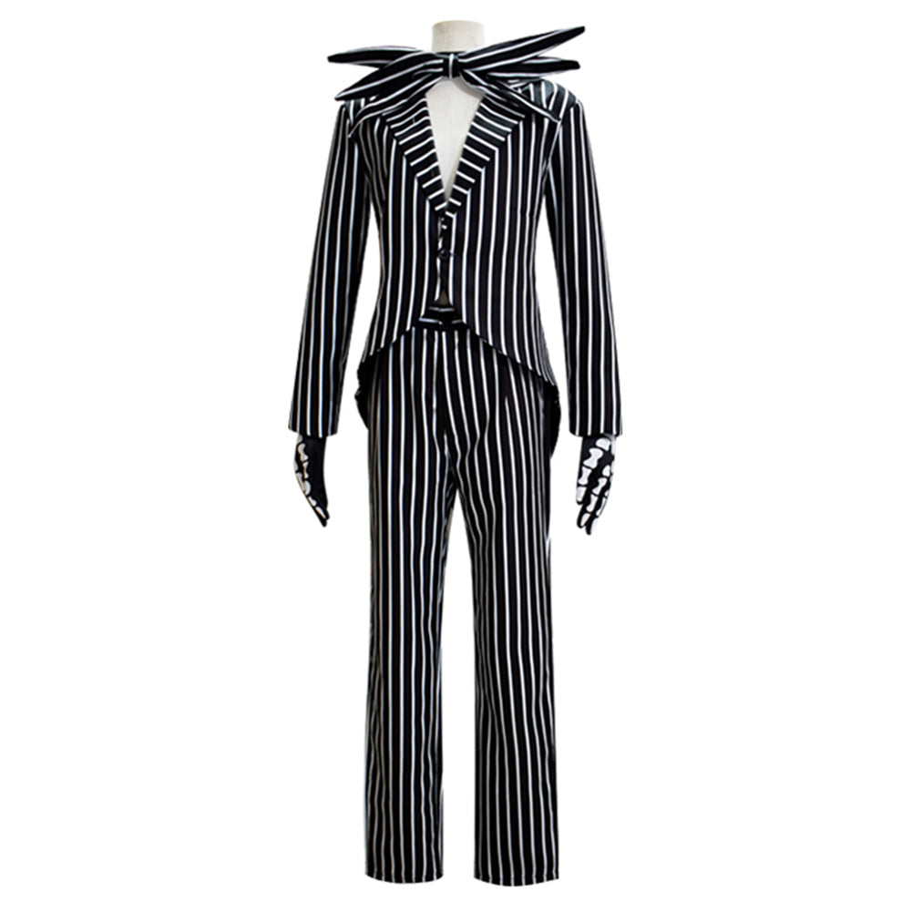 Der Albtraum vor Weihnachten The Nightmare Before Christmas Jack Skellington Kostüm Cosplay Kostüm Weihnachtskleid