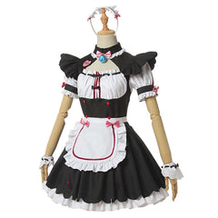 Katzenparadies NEKOPARA Chocola Vanilla Cosplay Kostüm Dienstmädchen Kleid - cosplaycartde