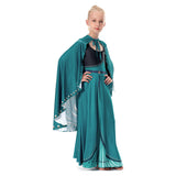 Frozen Prinzessin Königin Anna Mädchen Kleid Halloween Kinder Party Kleid