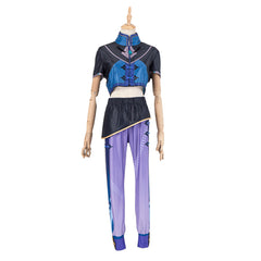 Genshin Impact Baizhu Cosplay Kostüm Halloween Karneval Outfits