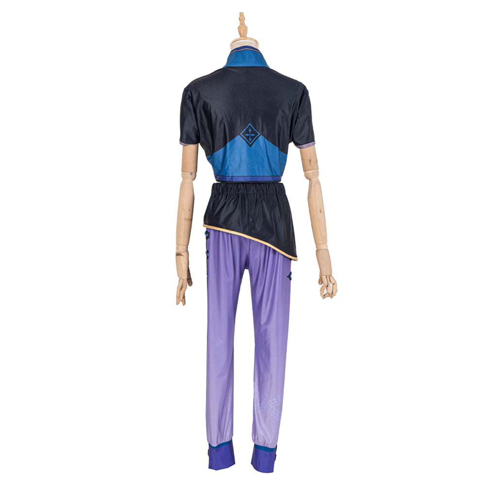 Genshin Impact Baizhu Cosplay Kostüm Halloween Karneval Outfits